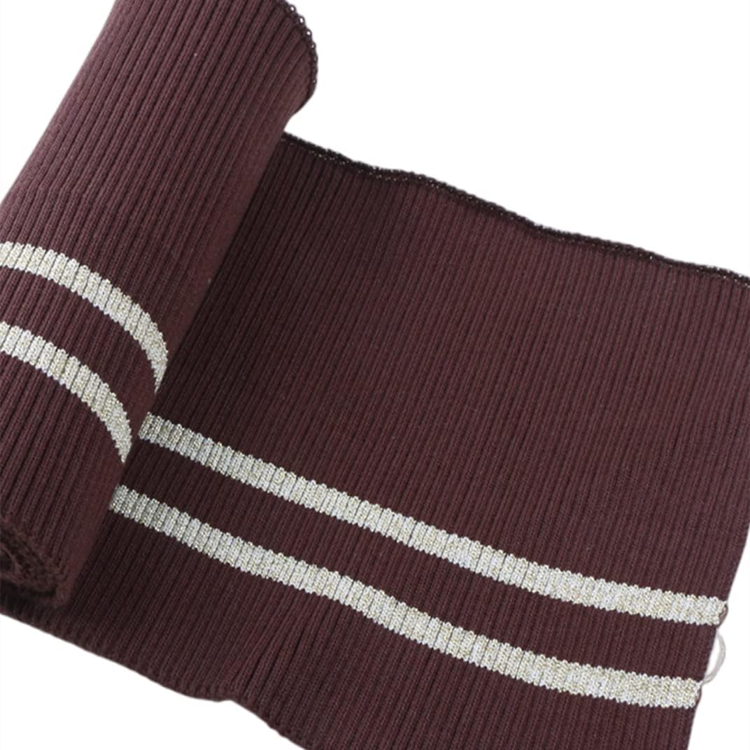 TinaKim Ribbing for Cuffs and Waistband Knit Fabric,Collar NeckBands Trim Material Jacket Sewing