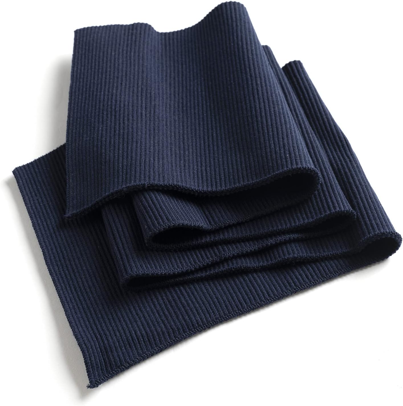 TinaKim Ribbing for Cuffs and Waistband Knit Fabric,Collar NeckBands Trim Material Jacket Sewing