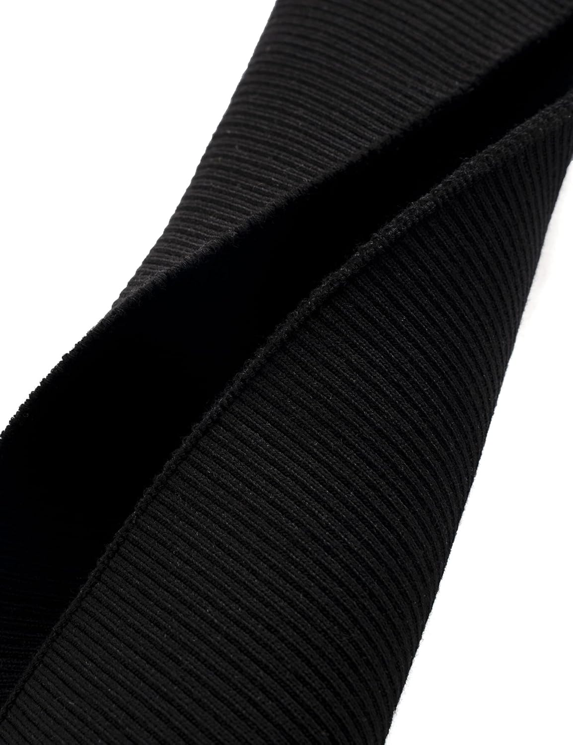 TinaKim Thick Rib Knit Fabric for Waistbands, Cuffs, Hems, and Collars (36x6 Inch)