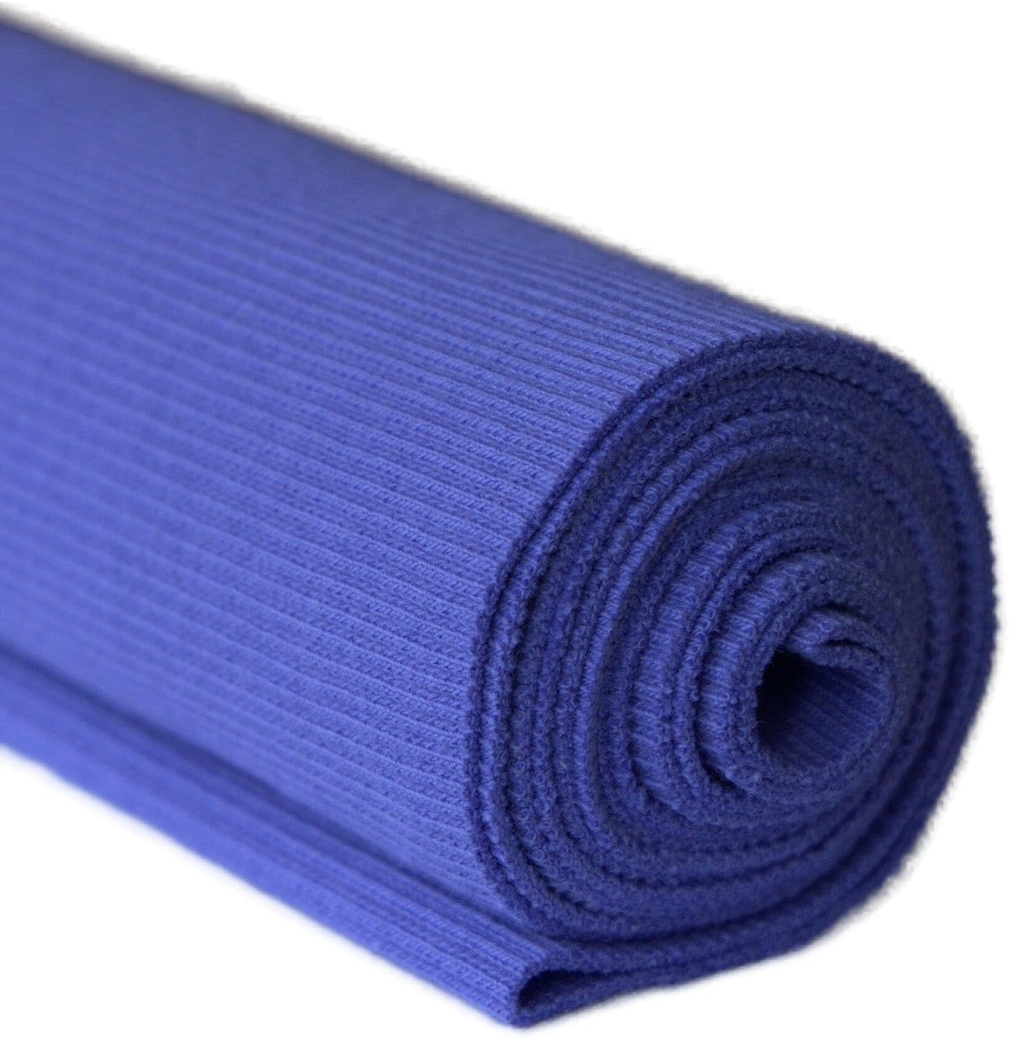 TinaKim Stretch Ribbing Fabric (95% Cotton 5% Spandex) | Eco-Friendly Dye, All-Purpose Knit for Cuffs, Waistbands, Hoodies & Sweatshirt Sewing | 105+ Colors, (43x8in)