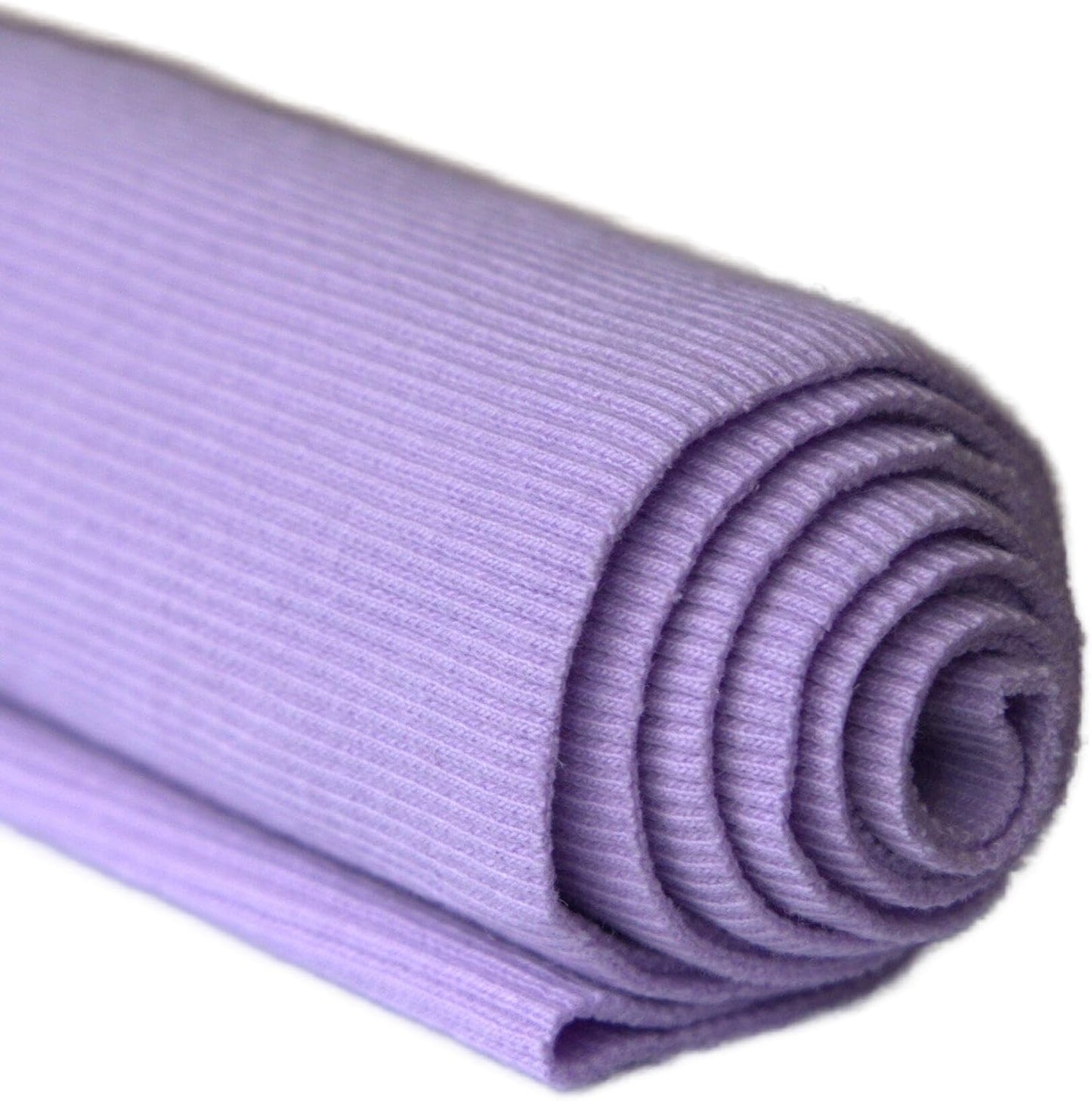 TinaKim Stretch Ribbing Fabric (95% Cotton 5% Spandex) | Eco-Friendly Dye, All-Purpose Knit for Cuffs, Waistbands, Hoodies & Sweatshirt Sewing | 105+ Colors, (43x8in)