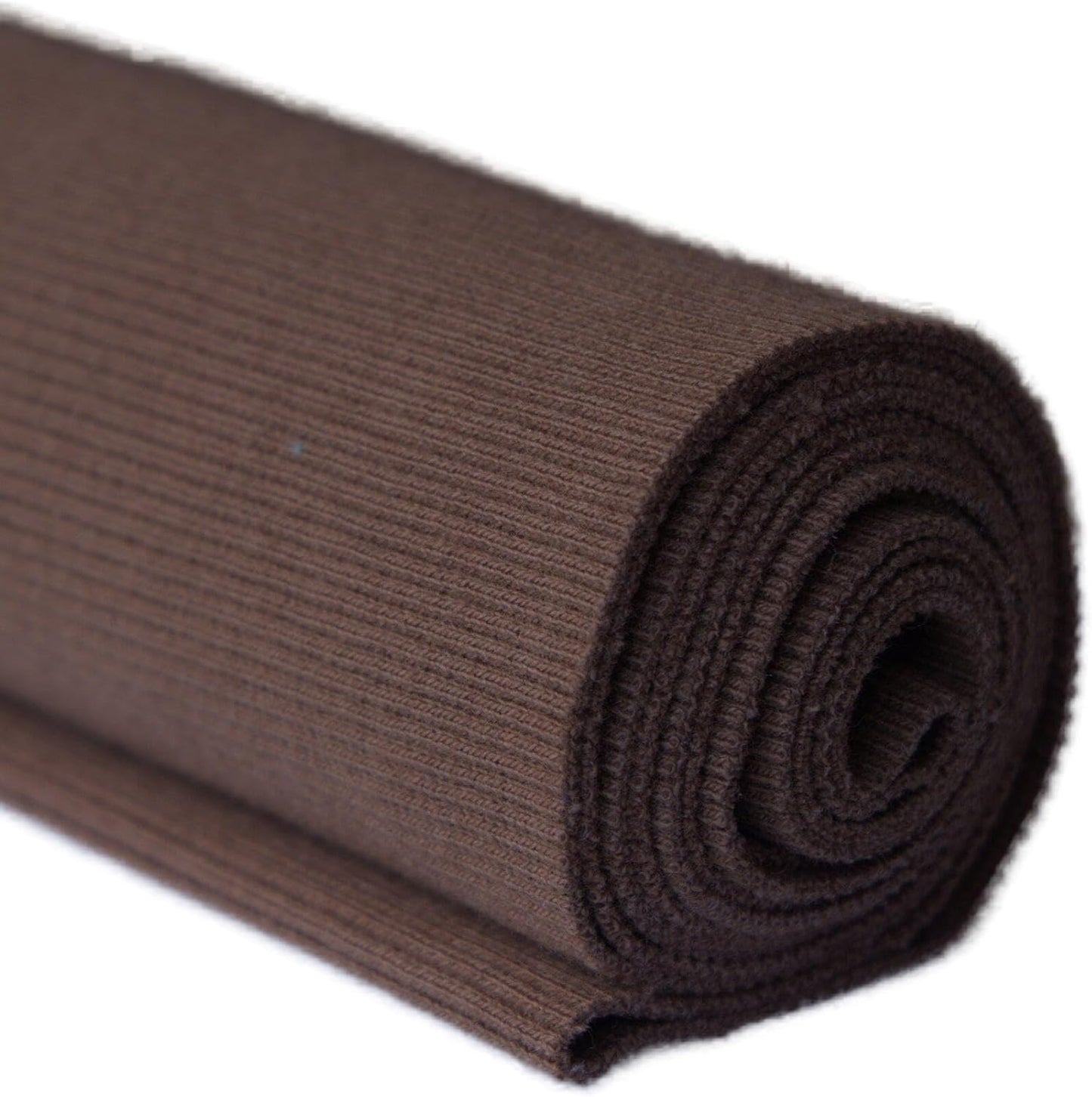 TinaKim Stretch Ribbing Fabric (95% Cotton 5% Spandex) | Eco-Friendly Dye, All-Purpose Knit for Cuffs, Waistbands, Hoodies & Sweatshirt Sewing | 105+ Colors, (43x8in)