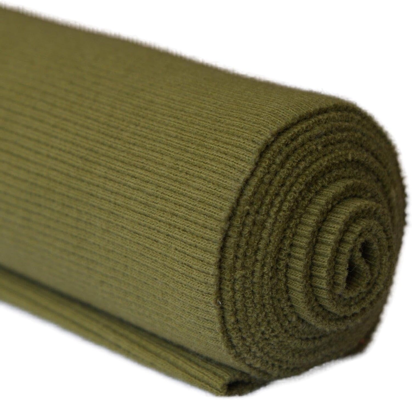 TinaKim Stretch Ribbing Fabric (95% Cotton 5% Spandex) | Eco-Friendly Dye, All-Purpose Knit for Cuffs, Waistbands, Hoodies & Sweatshirt Sewing | 105+ Colors, (43x8in)