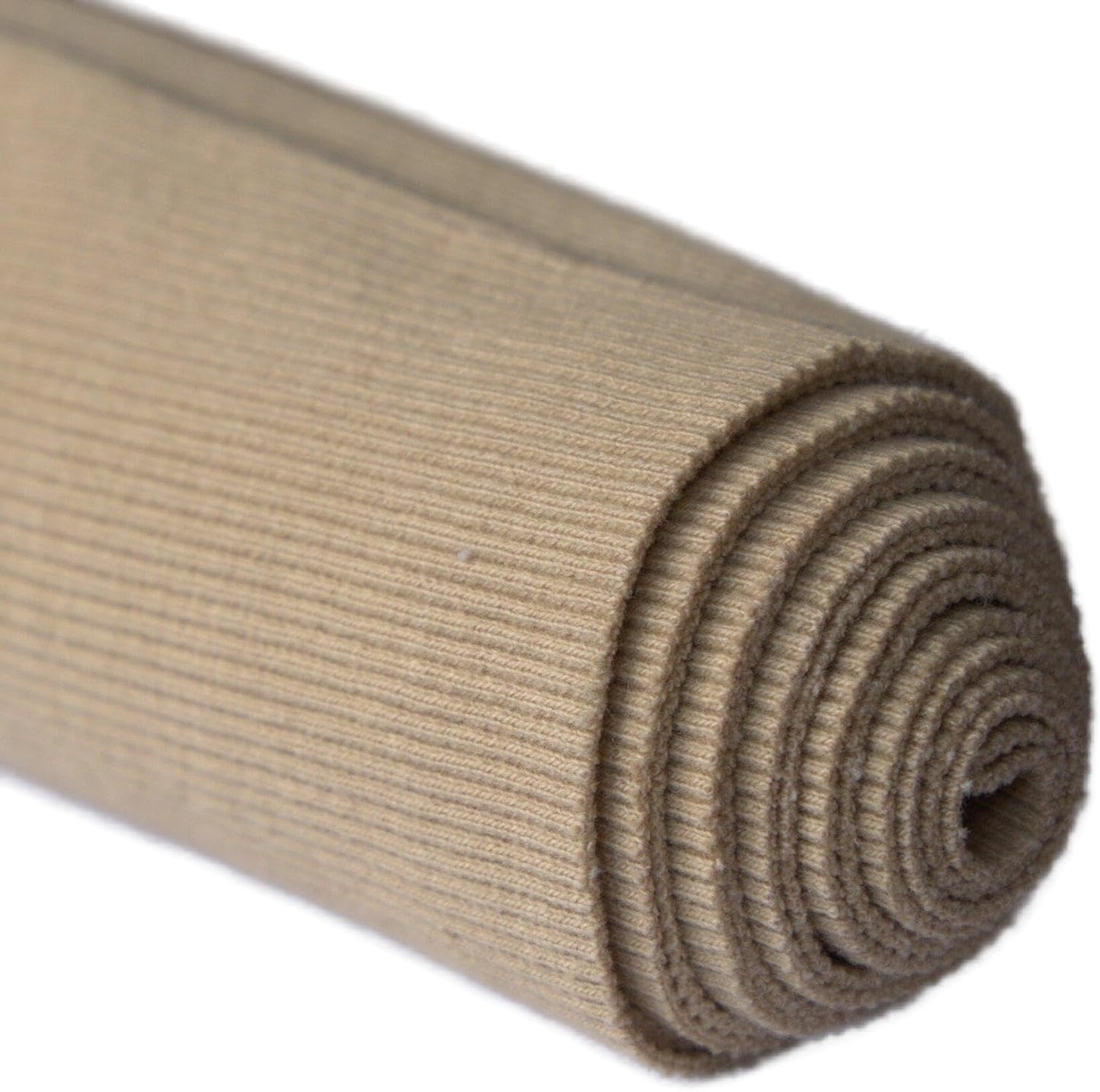 TinaKim Stretch Ribbing Fabric (95% Cotton 5% Spandex) | Eco-Friendly Dye, All-Purpose Knit for Cuffs, Waistbands, Hoodies & Sweatshirt Sewing | 105+ Colors, (43x8in)