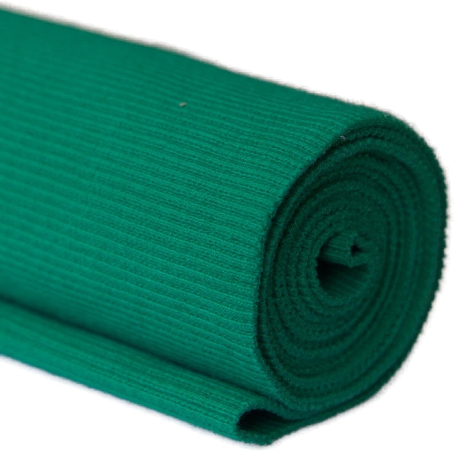 TinaKim Stretch Ribbing Fabric (95% Cotton 5% Spandex) | Eco-Friendly Dye, All-Purpose Knit for Cuffs, Waistbands, Hoodies & Sweatshirt Sewing | 105+ Colors, (43x8in)