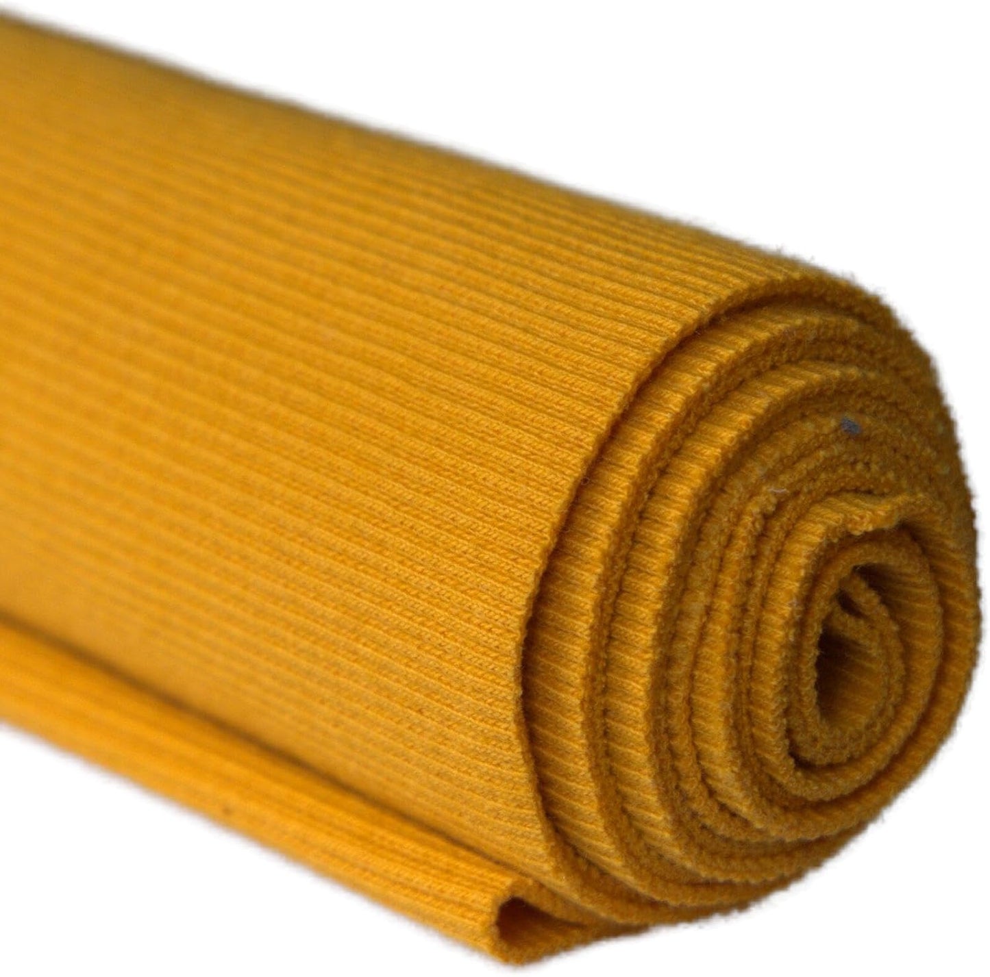 TinaKim Stretch Ribbing Fabric (95% Cotton 5% Spandex) | Eco-Friendly Dye, All-Purpose Knit for Cuffs, Waistbands, Hoodies & Sweatshirt Sewing | 105+ Colors, (43x8in)