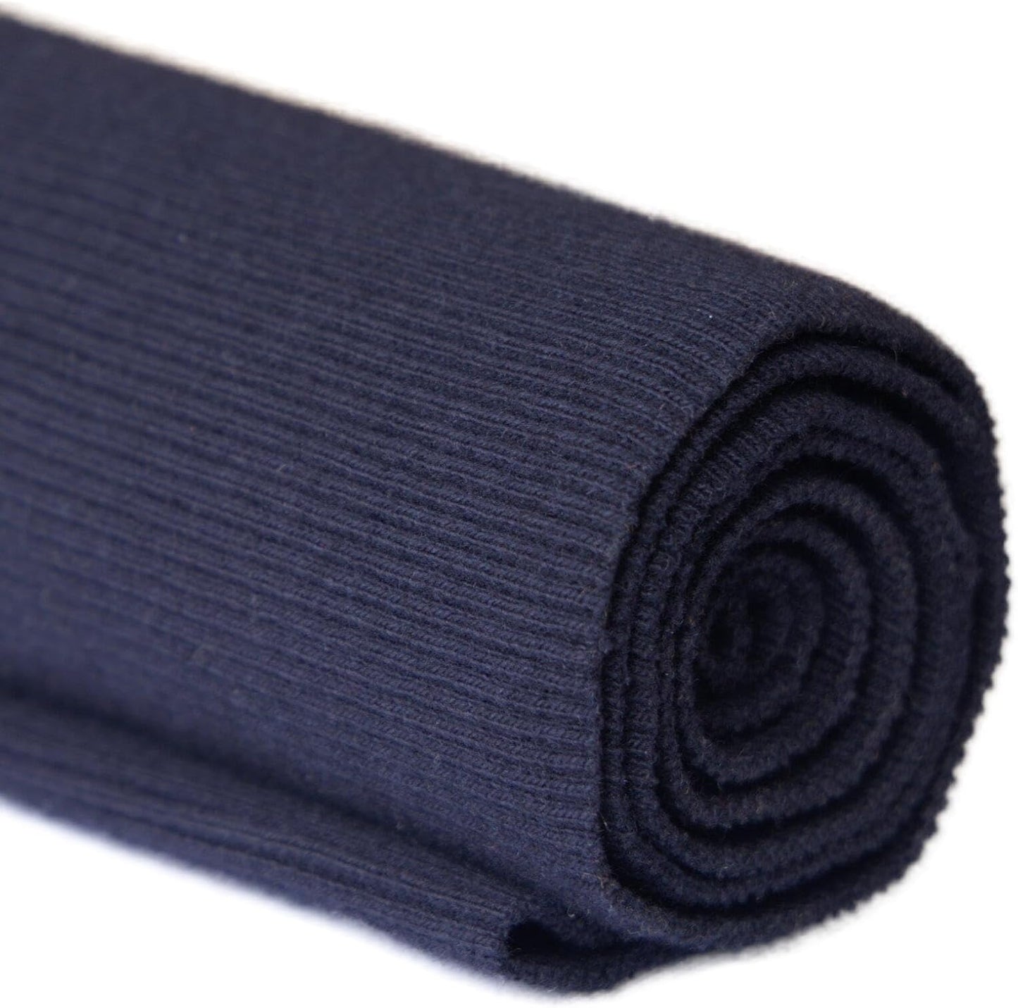 TinaKim Stretch Ribbing Fabric (95% Cotton 5% Spandex) | Eco-Friendly Dye, All-Purpose Knit for Cuffs, Waistbands, Hoodies & Sweatshirt Sewing | 105+ Colors, (43x8in)
