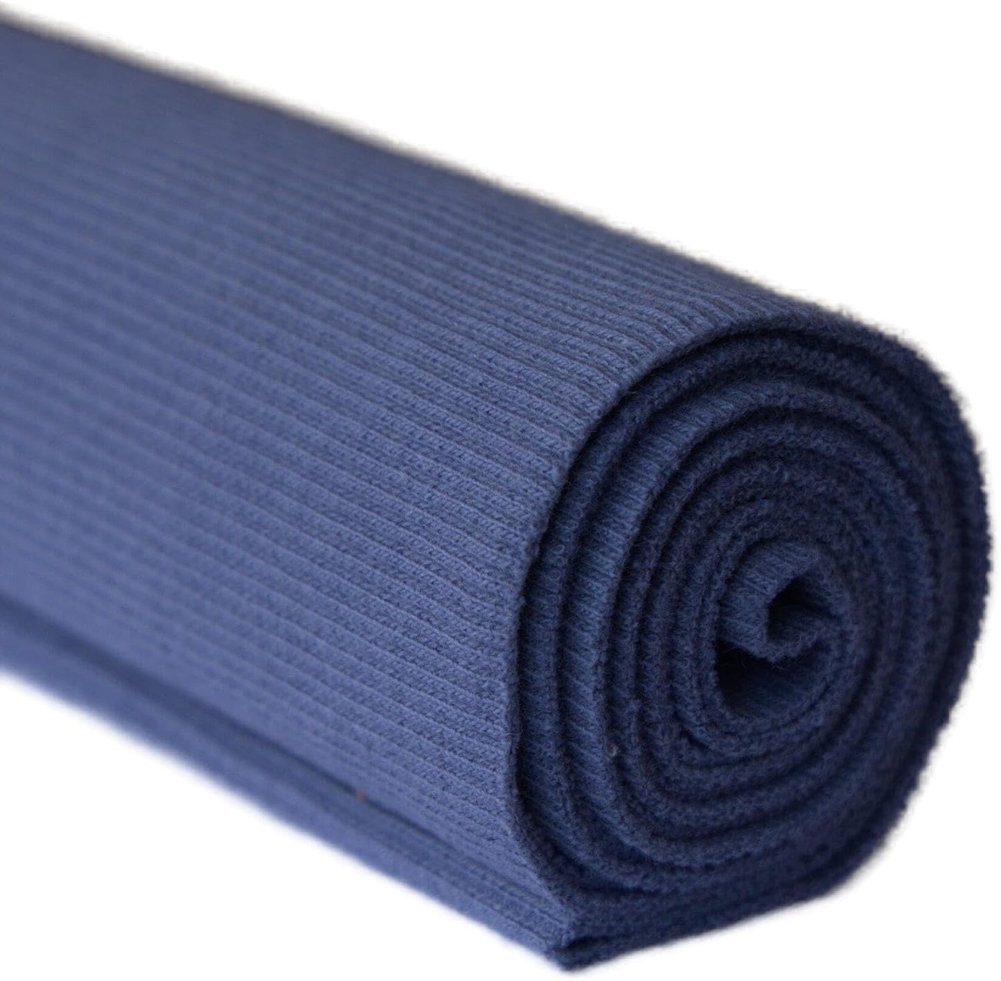 TinaKim Stretch Ribbing Fabric (95% Cotton 5% Spandex) | Eco-Friendly Dye, All-Purpose Knit for Cuffs, Waistbands, Hoodies & Sweatshirt Sewing | 105+ Colors, (43x8in)