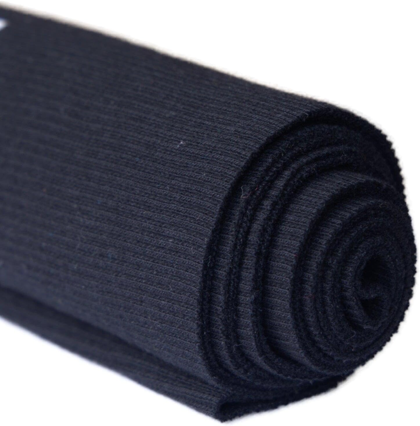 TinaKim Stretch Ribbing Fabric (95% Cotton 5% Spandex) | Eco-Friendly Dye, All-Purpose Knit for Cuffs, Waistbands, Hoodies & Sweatshirt Sewing | 105+ Colors, (43x8in)