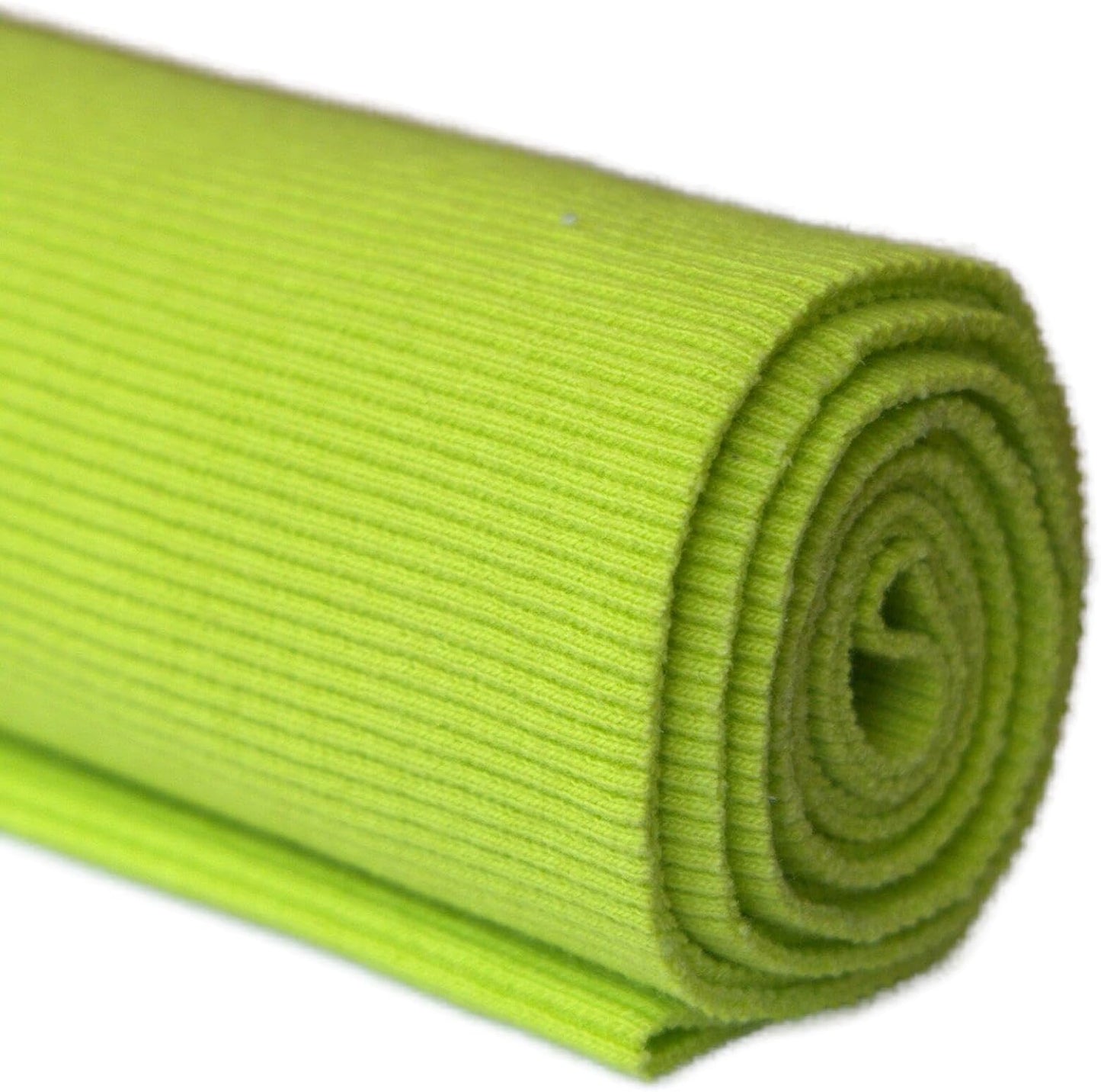 TinaKim Stretch Ribbing Fabric (95% Cotton 5% Spandex) | Eco-Friendly Dye, All-Purpose Knit for Cuffs, Waistbands, Hoodies & Sweatshirt Sewing | 105+ Colors, (43x8in)