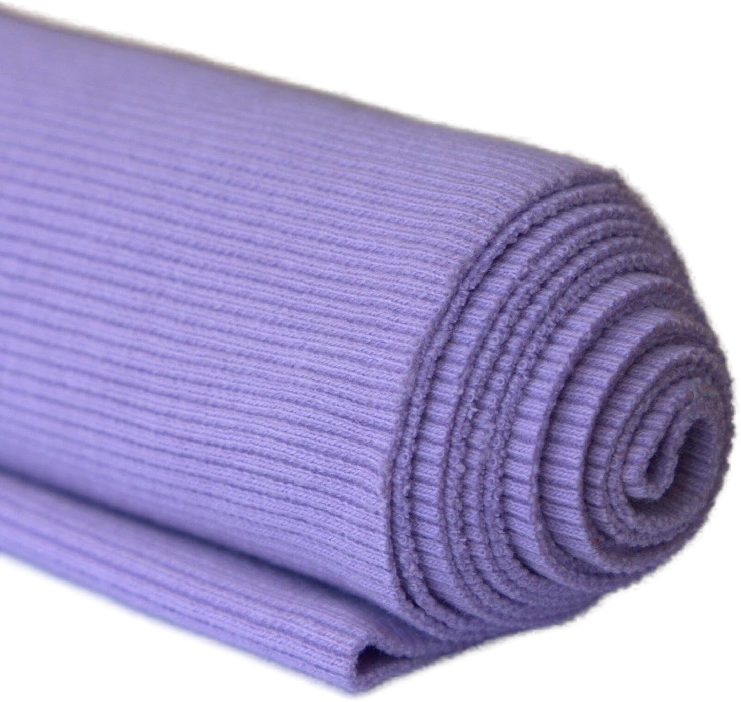 TinaKim Stretch Ribbing Fabric (95% Cotton 5% Spandex) | Eco-Friendly Dye, All-Purpose Knit for Cuffs, Waistbands, Hoodies & Sweatshirt Sewing | 105+ Colors, (43x8in)