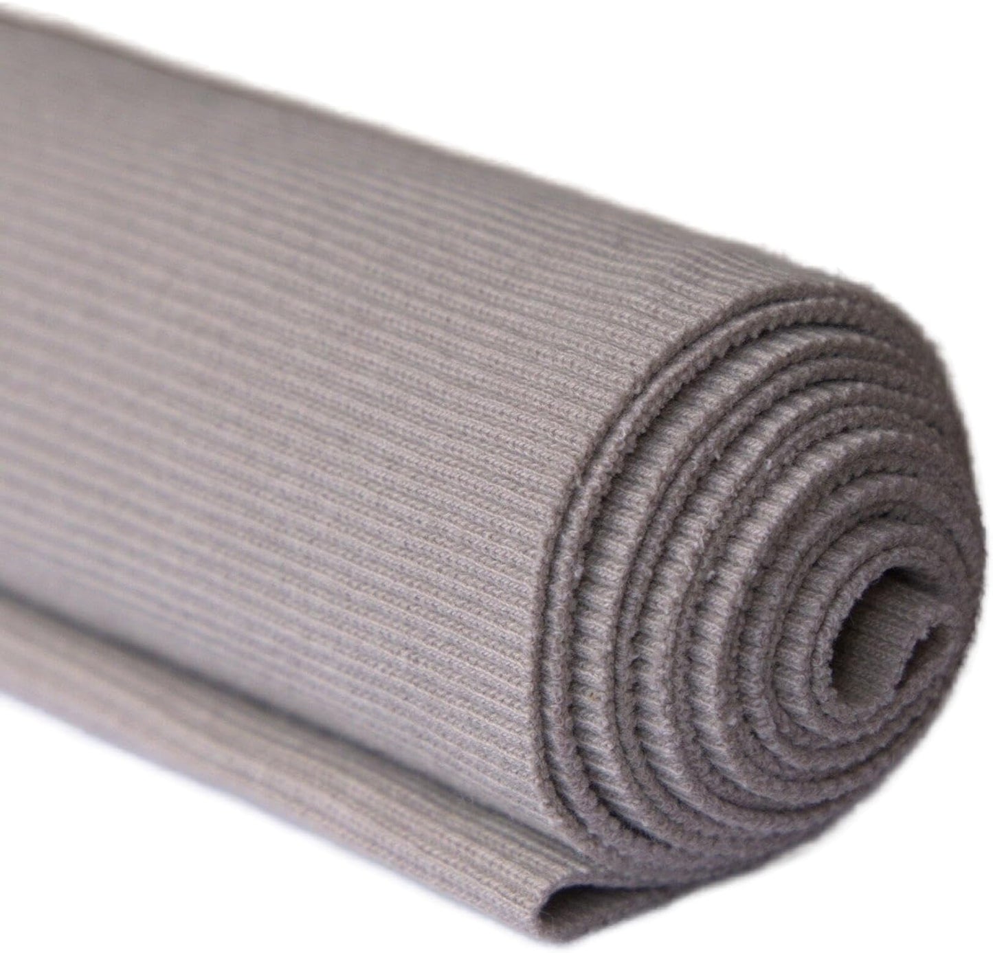 TinaKim Stretch Ribbing Fabric (95% Cotton 5% Spandex) | Eco-Friendly Dye, All-Purpose Knit for Cuffs, Waistbands, Hoodies & Sweatshirt Sewing | 105+ Colors, (43x8in)