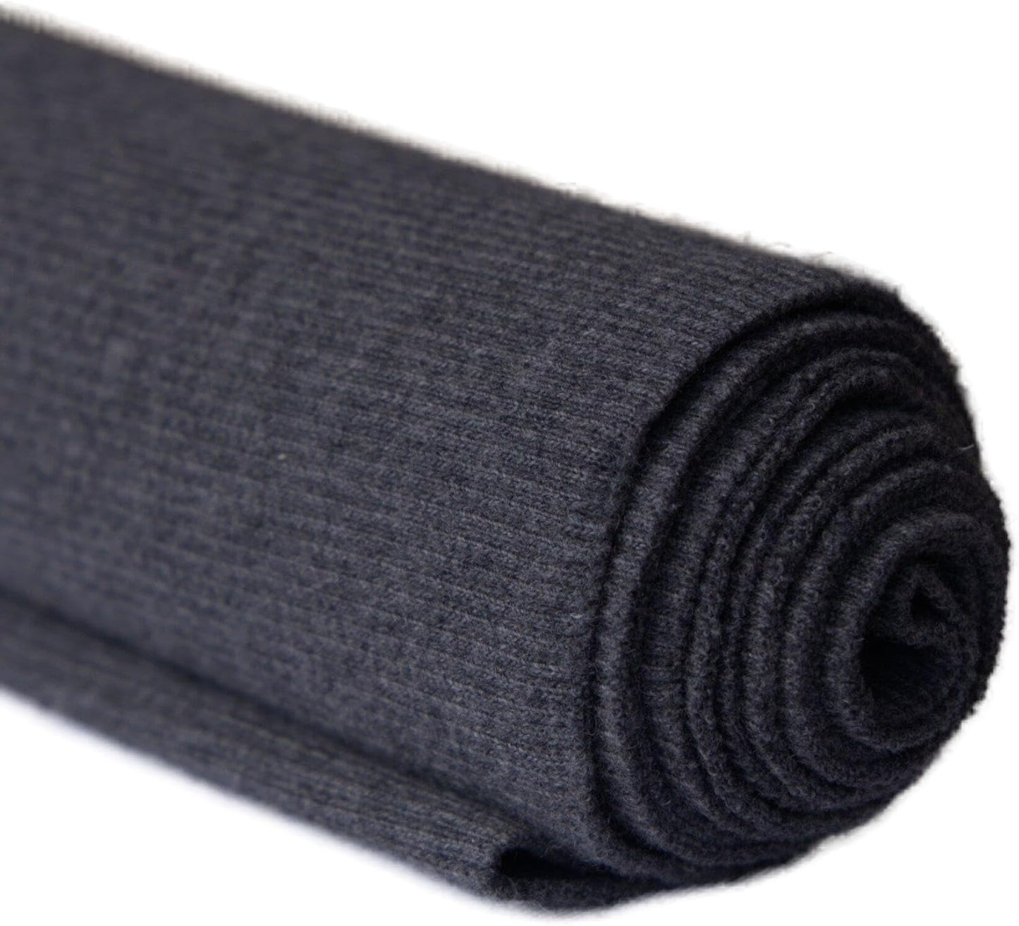 TinaKim Stretch Ribbing Fabric (95% Cotton 5% Spandex) | Eco-Friendly Dye, All-Purpose Knit for Cuffs, Waistbands, Hoodies & Sweatshirt Sewing | 105+ Colors, (43x8in)