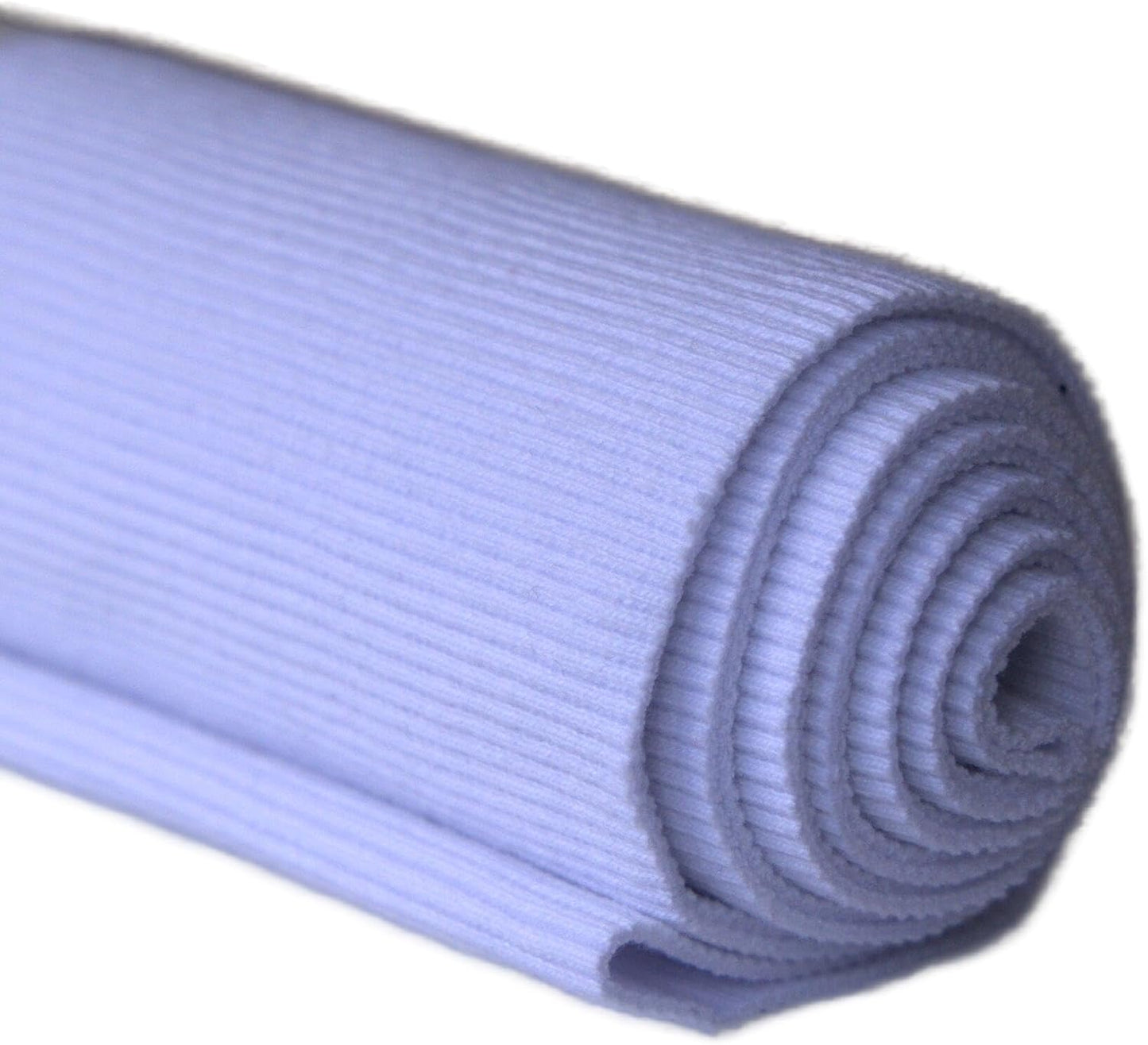 TinaKim Stretch Ribbing Fabric (95% Cotton 5% Spandex) | Eco-Friendly Dye, All-Purpose Knit for Cuffs, Waistbands, Hoodies & Sweatshirt Sewing | 105+ Colors, (43x8in)