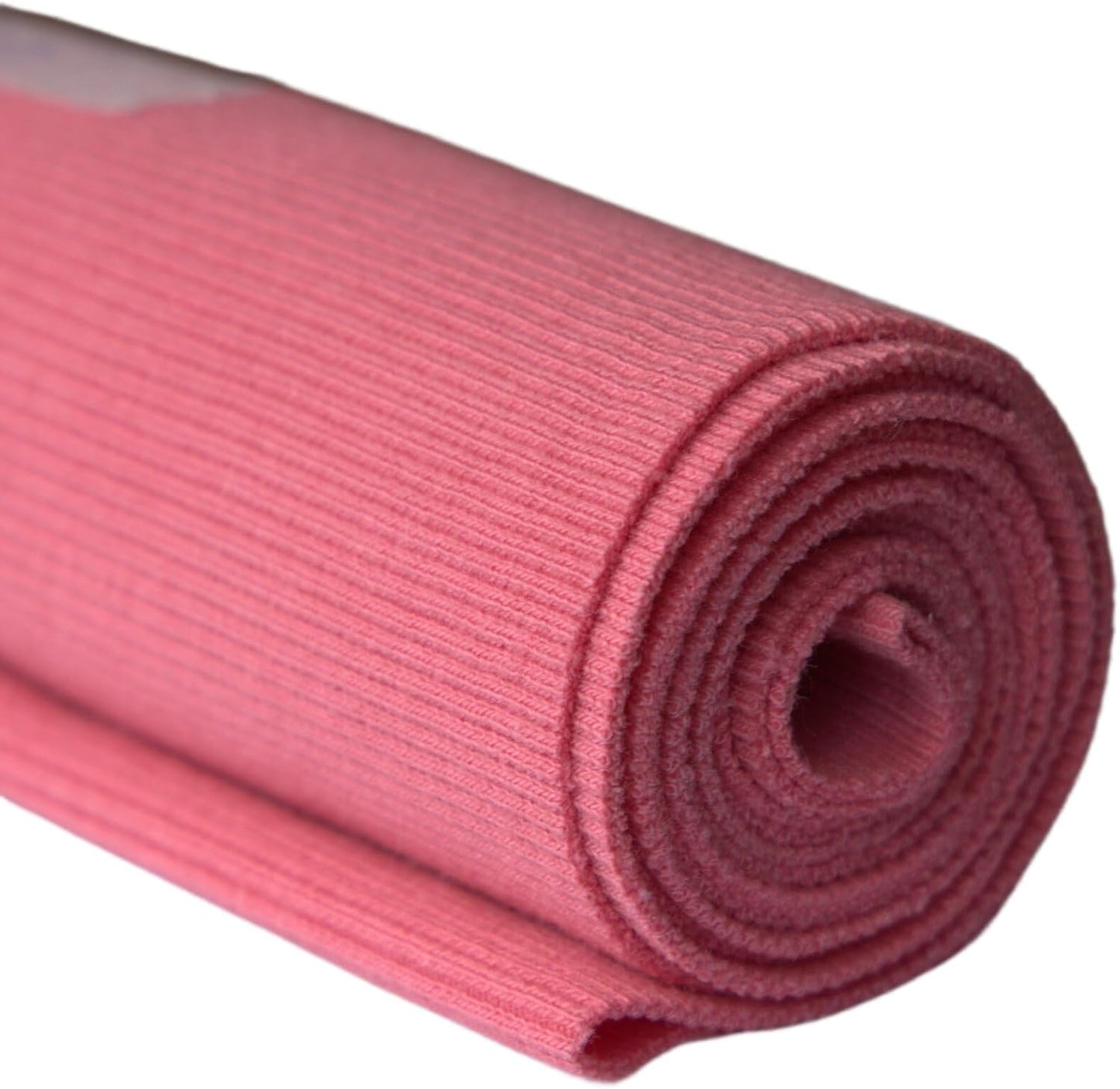 TinaKim Stretch Ribbing Fabric (95% Cotton 5% Spandex) | Eco-Friendly Dye, All-Purpose Knit for Cuffs, Waistbands, Hoodies & Sweatshirt Sewing | 105+ Colors, (43x8in)