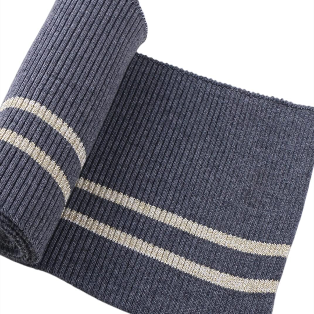 TinaKim Ribbing for Cuffs and Waistband Knit Fabric,Collar NeckBands Trim Material Jacket Sewing