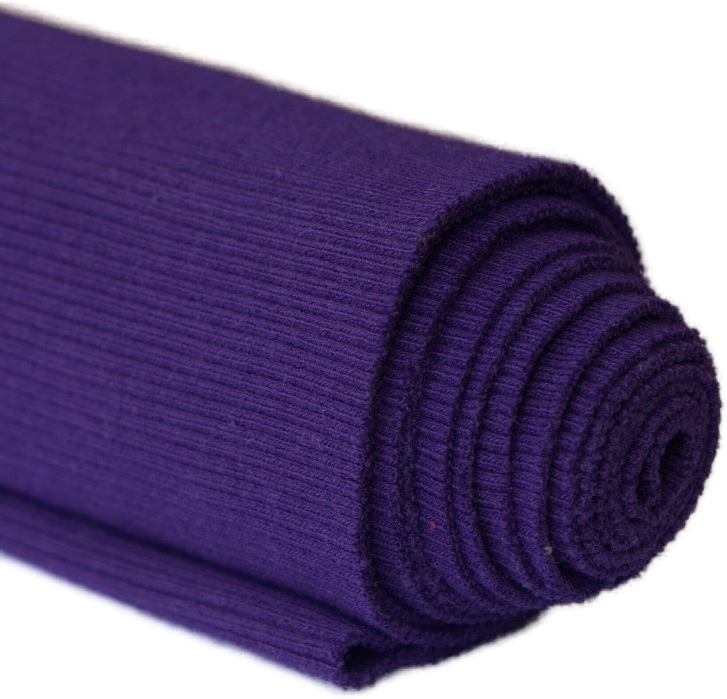 TinaKim Stretch Ribbing Fabric (95% Cotton 5% Spandex) | Eco-Friendly Dye, All-Purpose Knit for Cuffs, Waistbands, Hoodies & Sweatshirt Sewing | 105+ Colors, (43x8in)