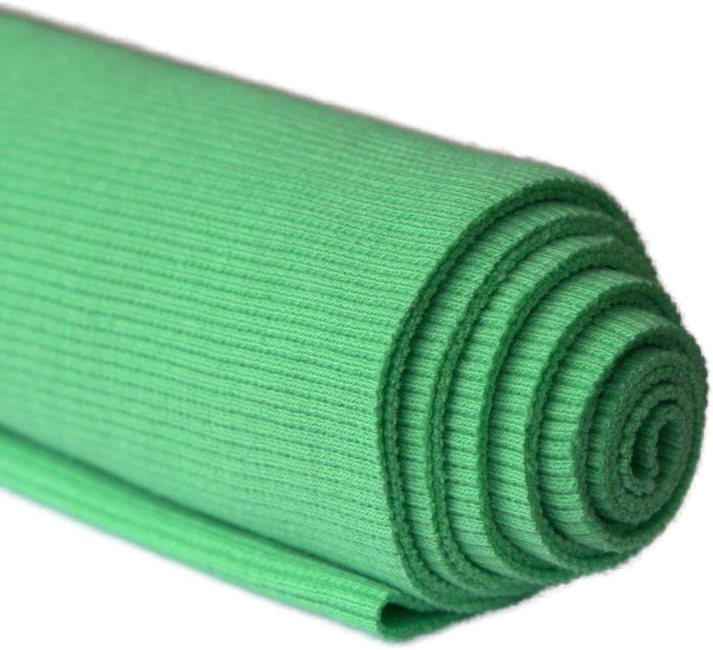 TinaKim Stretch Ribbing Fabric (95% Cotton 5% Spandex) | Eco-Friendly Dye, All-Purpose Knit for Cuffs, Waistbands, Hoodies & Sweatshirt Sewing | 105+ Colors, (43x8in)