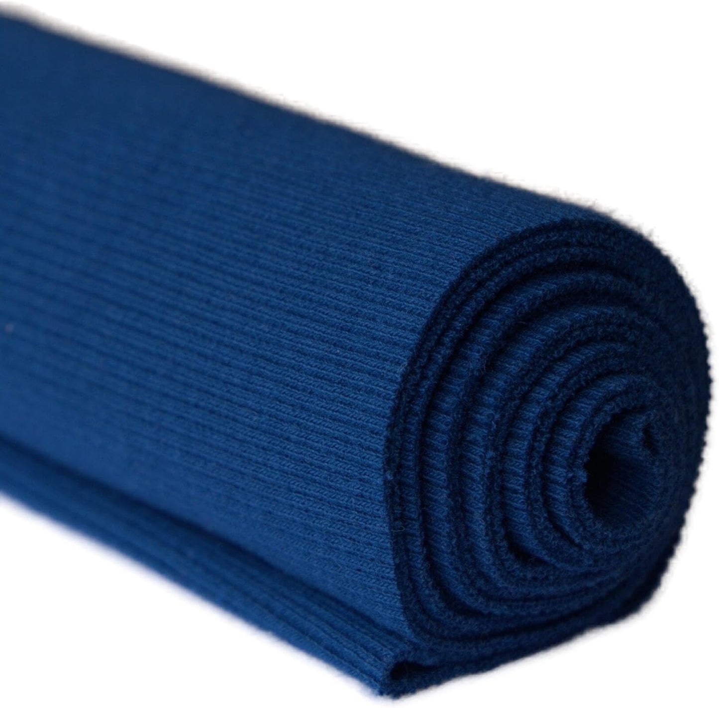 TinaKim Stretch Ribbing Fabric (95% Cotton 5% Spandex) | Eco-Friendly Dye, All-Purpose Knit for Cuffs, Waistbands, Hoodies & Sweatshirt Sewing | 105+ Colors, (43x8in)