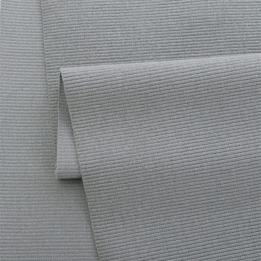 TinaKim Stretch Ribbing Fabric (95% Cotton 5% Spandex) | Eco-Friendly Dye, All-Purpose Knit for Cuffs, Waistbands, Hoodies & Sweatshirt Sewing | 105+ Colors, (43x8in)