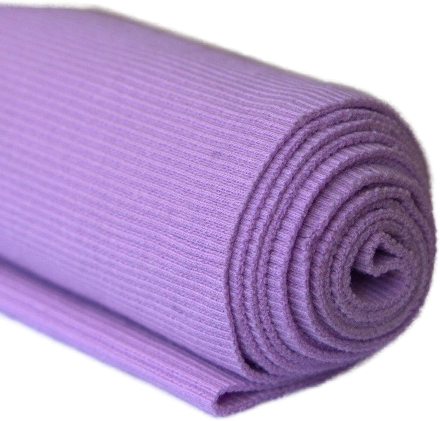 TinaKim Stretch Ribbing Fabric (95% Cotton 5% Spandex) | Eco-Friendly Dye, All-Purpose Knit for Cuffs, Waistbands, Hoodies & Sweatshirt Sewing | 105+ Colors, (43x8in)