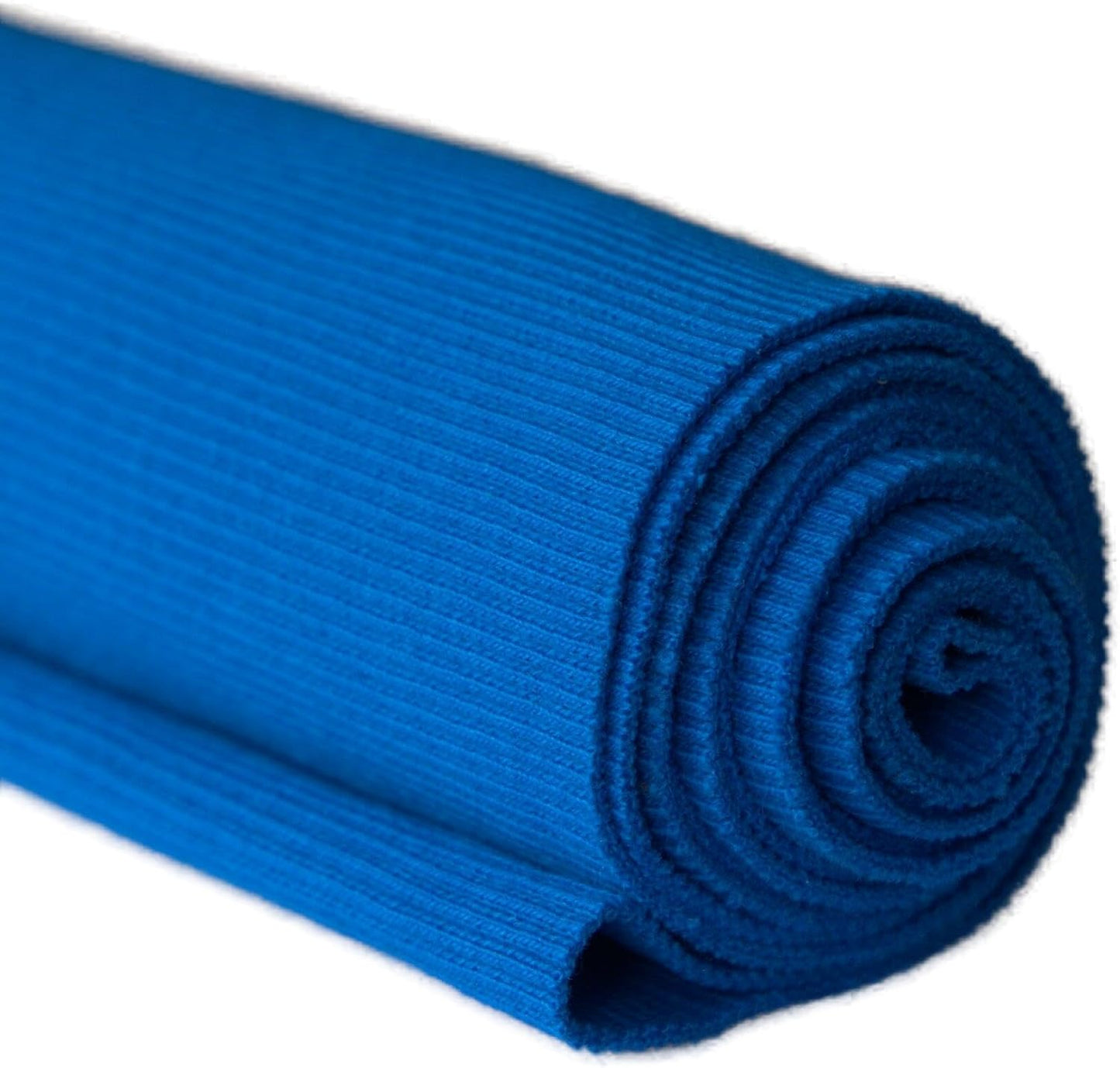 TinaKim Stretch Ribbing Fabric (95% Cotton 5% Spandex) | Eco-Friendly Dye, All-Purpose Knit for Cuffs, Waistbands, Hoodies & Sweatshirt Sewing | 105+ Colors, (43x8in)