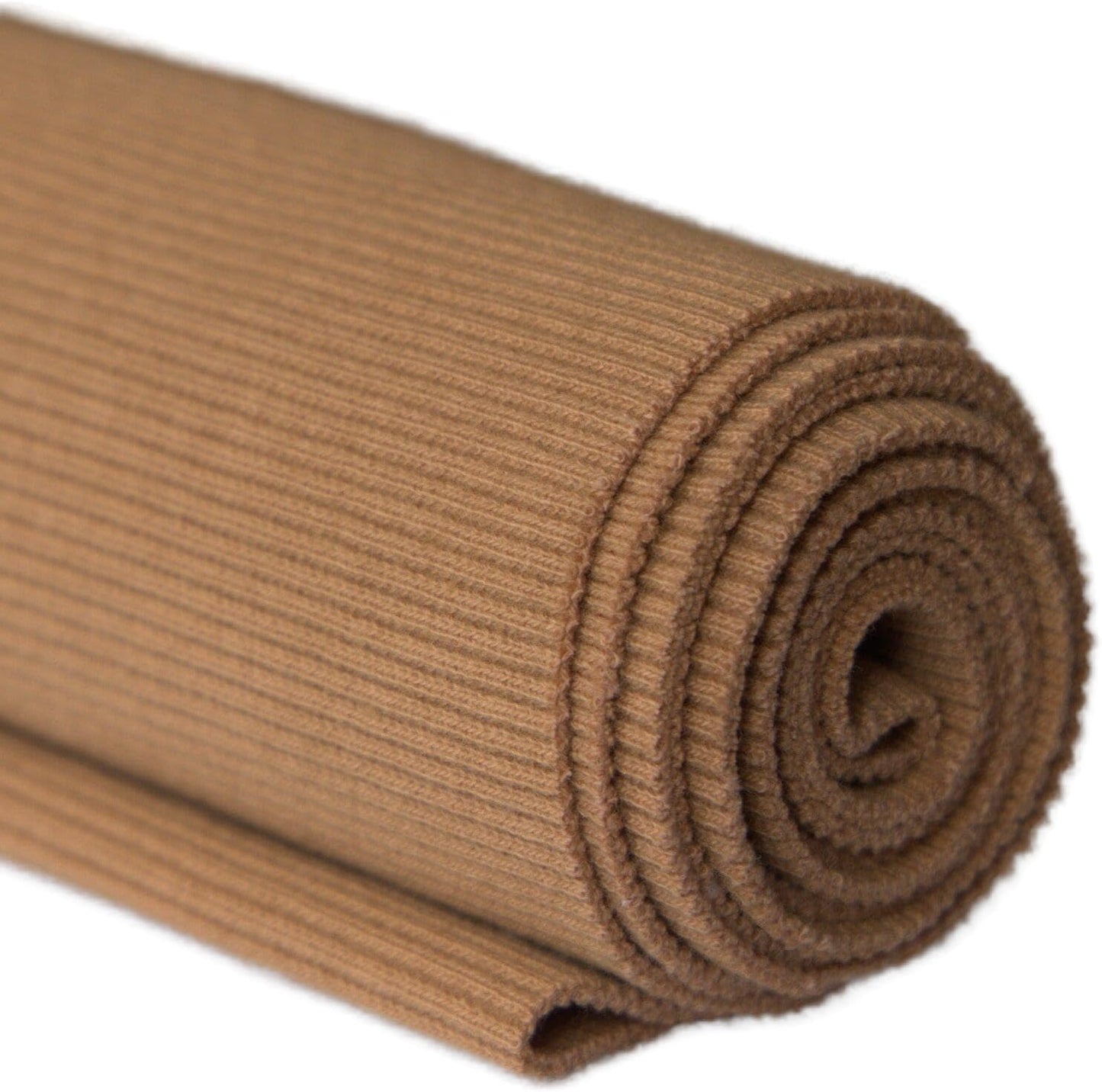 TinaKim Stretch Ribbing Fabric (95% Cotton 5% Spandex) | Eco-Friendly Dye, All-Purpose Knit for Cuffs, Waistbands, Hoodies & Sweatshirt Sewing | 105+ Colors, (43x8in)