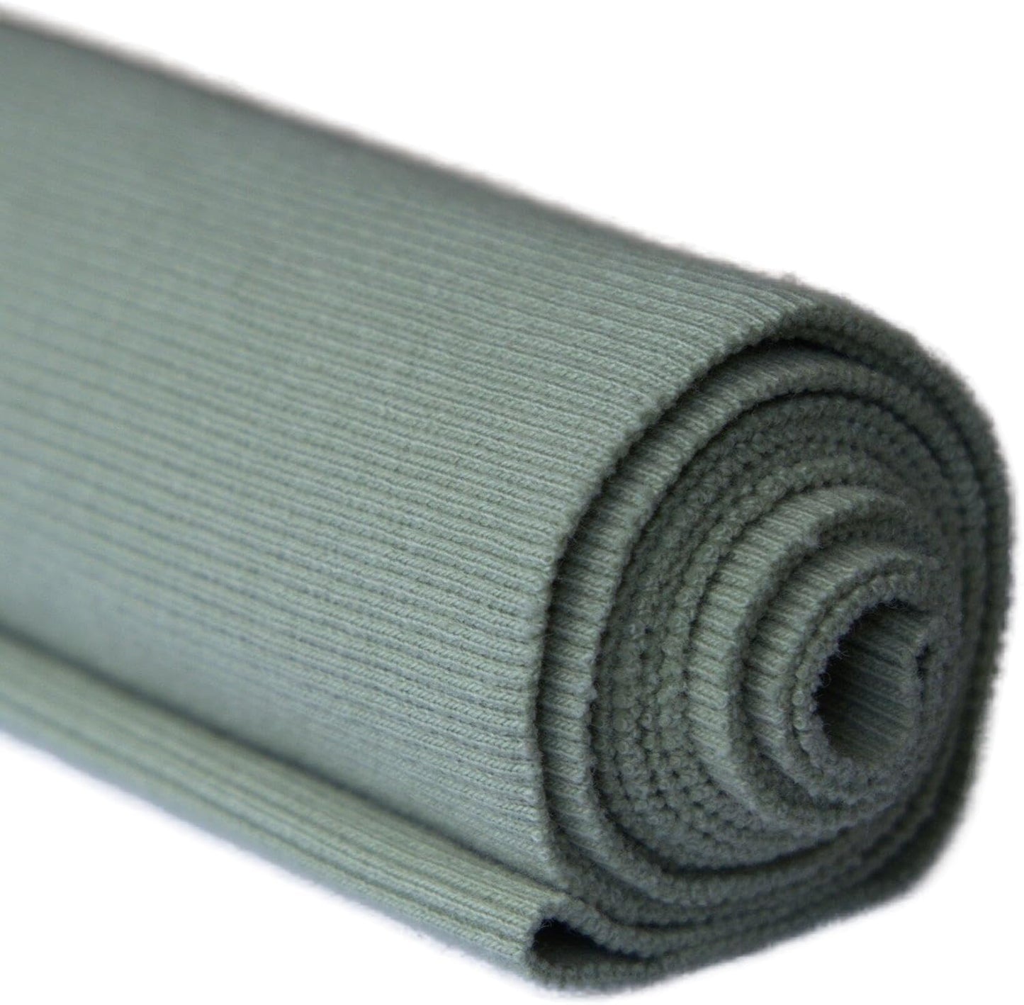 TinaKim Stretch Ribbing Fabric (95% Cotton 5% Spandex) | Eco-Friendly Dye, All-Purpose Knit for Cuffs, Waistbands, Hoodies & Sweatshirt Sewing | 105+ Colors, (43x8in)