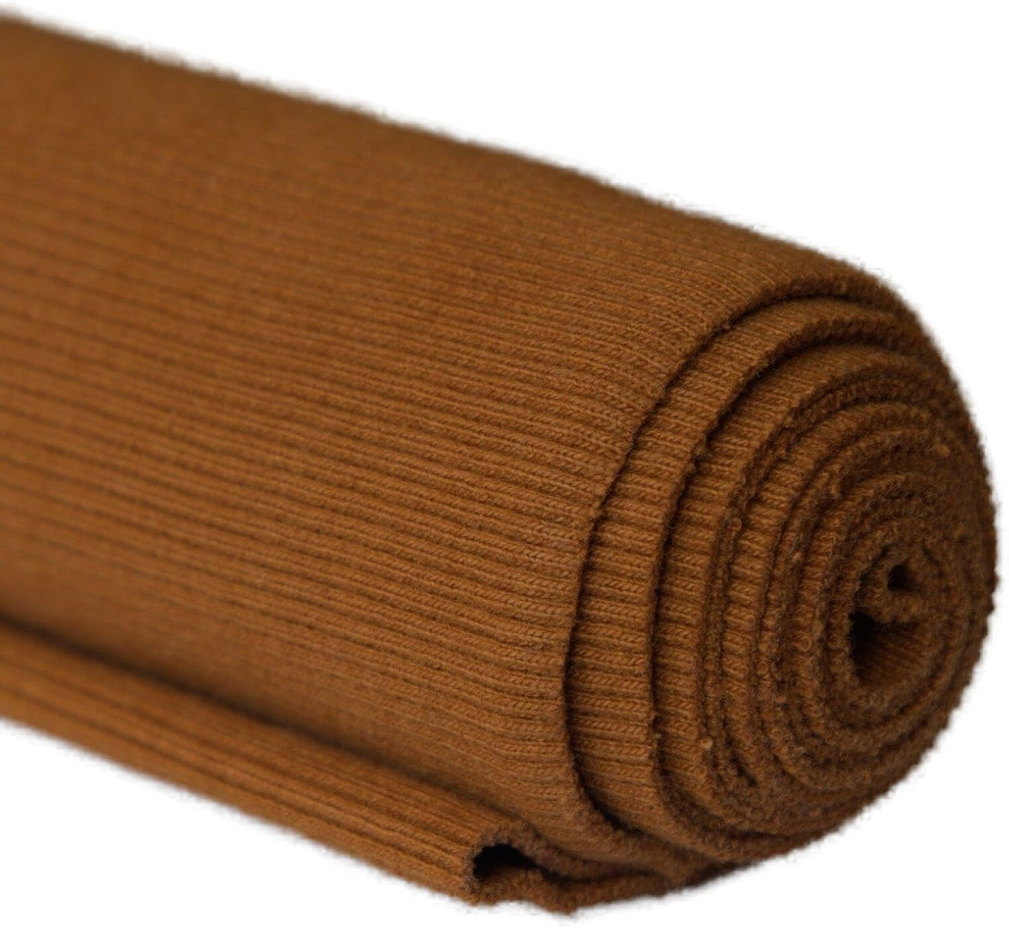 TinaKim Stretch Ribbing Fabric (95% Cotton 5% Spandex) | Eco-Friendly Dye, All-Purpose Knit for Cuffs, Waistbands, Hoodies & Sweatshirt Sewing | 105+ Colors, (43x8in)