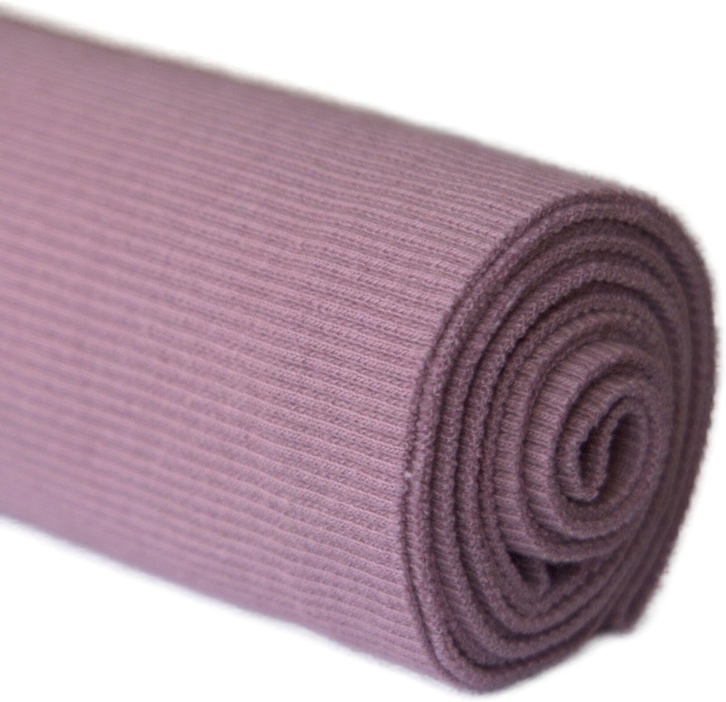 TinaKim Stretch Ribbing Fabric (95% Cotton 5% Spandex) | Eco-Friendly Dye, All-Purpose Knit for Cuffs, Waistbands, Hoodies & Sweatshirt Sewing | 105+ Colors, (43x8in)