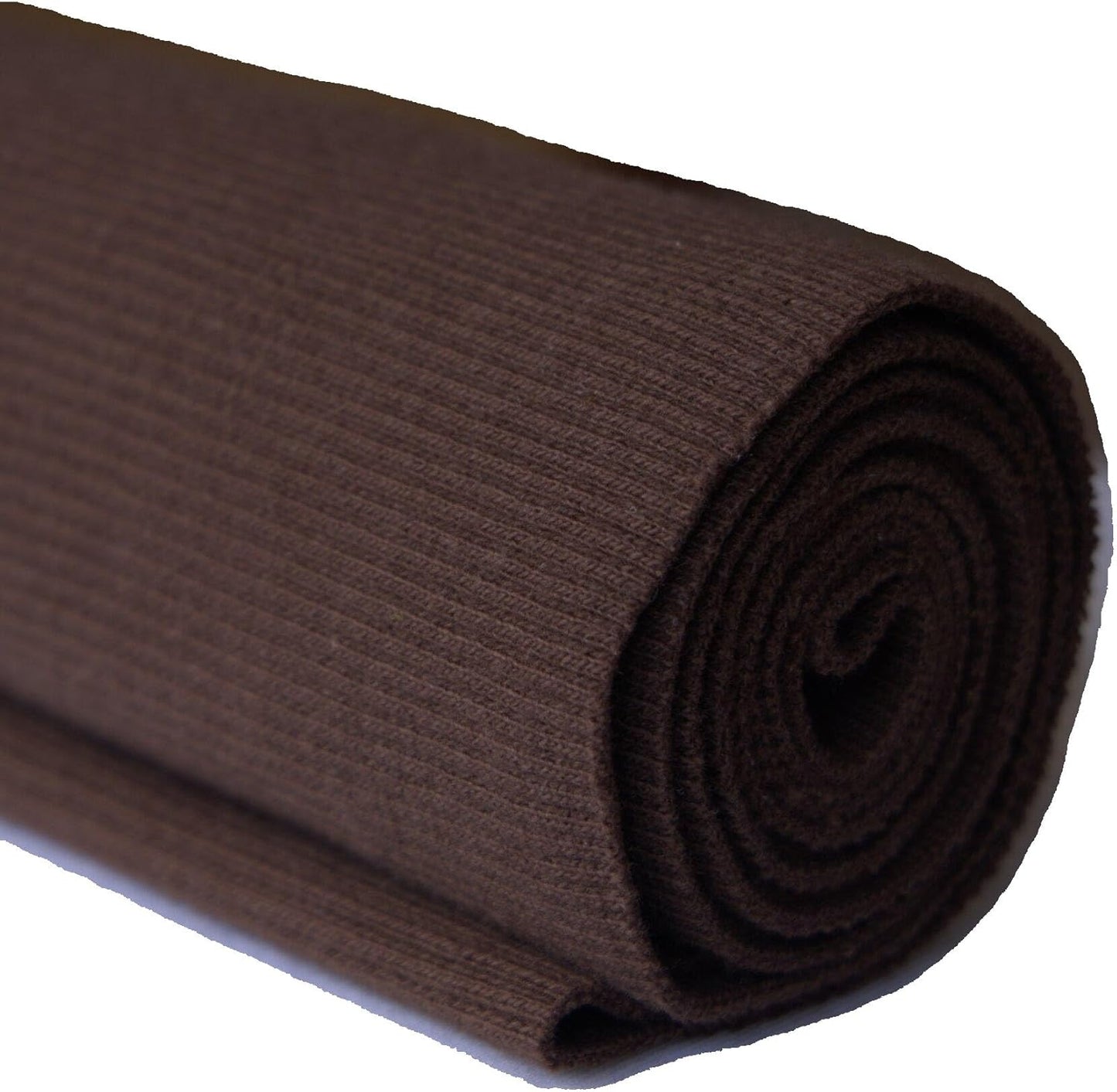 TinaKim Stretch Ribbing Fabric (95% Cotton 5% Spandex) | Eco-Friendly Dye, All-Purpose Knit for Cuffs, Waistbands, Hoodies & Sweatshirt Sewing | 105+ Colors, (43x8in)