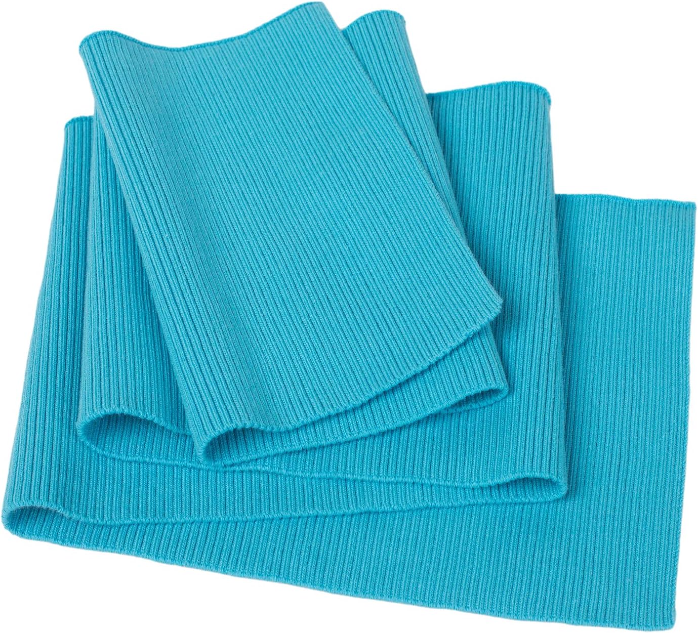 TinaKim Ribbing for Cuffs and Waistband Knit Fabric,Collar NeckBands Trim Material Jacket Sewing