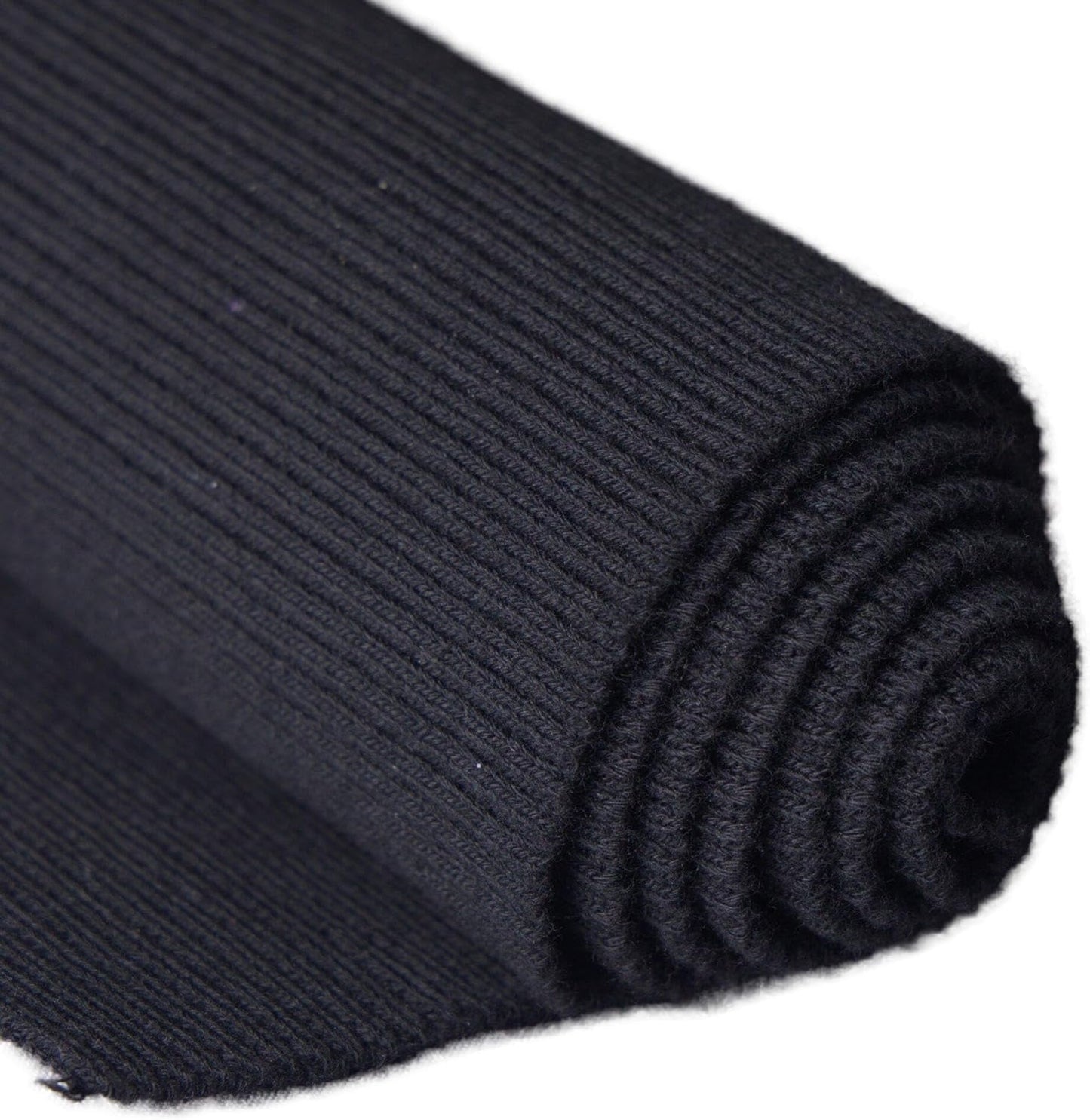 TinaKim Thick Rib Knit Fabric for Waistbands, Cuffs, Hems, and Collars (36x6 Inch)