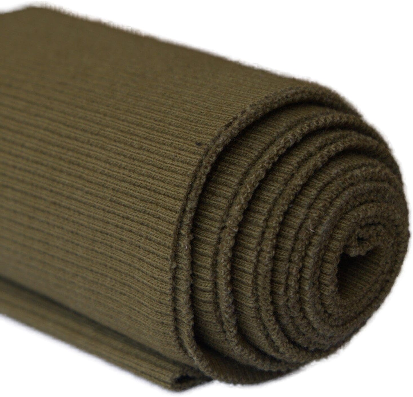 TinaKim Stretch Ribbing Fabric (95% Cotton 5% Spandex) | Eco-Friendly Dye, All-Purpose Knit for Cuffs, Waistbands, Hoodies & Sweatshirt Sewing | 105+ Colors, (43x20in)