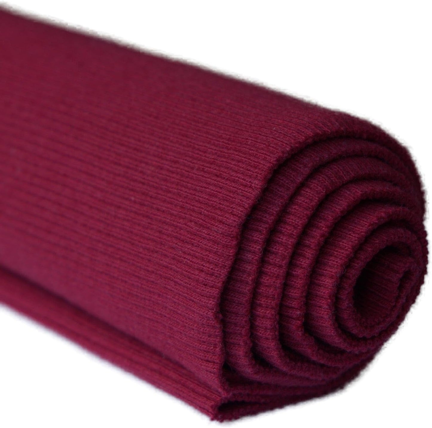 TinaKim Stretch Ribbing Fabric (95% Cotton 5% Spandex) | Eco-Friendly Dye, All-Purpose Knit for Cuffs, Waistbands, Hoodies & Sweatshirt Sewing | 105+ Colors, (43x20in)
