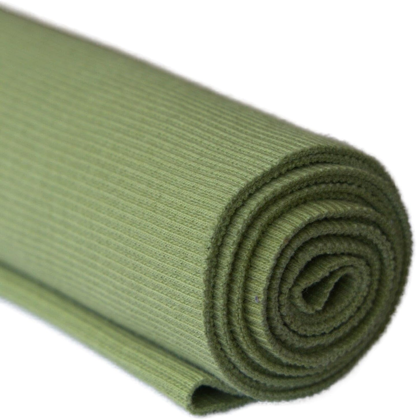 TinaKim Stretch Ribbing Fabric (95% Cotton 5% Spandex) | Eco-Friendly Dye, All-Purpose Knit for Cuffs, Waistbands, Hoodies & Sweatshirt Sewing | 105+ Colors, (43x20in)