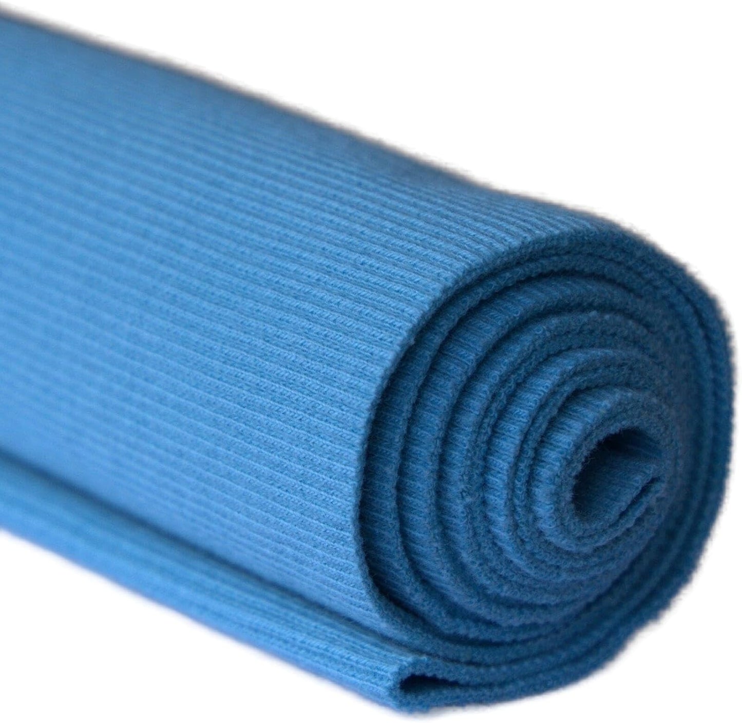 TinaKim Stretch Ribbing Fabric (95% Cotton 5% Spandex) | Eco-Friendly Dye, All-Purpose Knit for Cuffs, Waistbands, Hoodies & Sweatshirt Sewing | 105+ Colors, (43x20in)