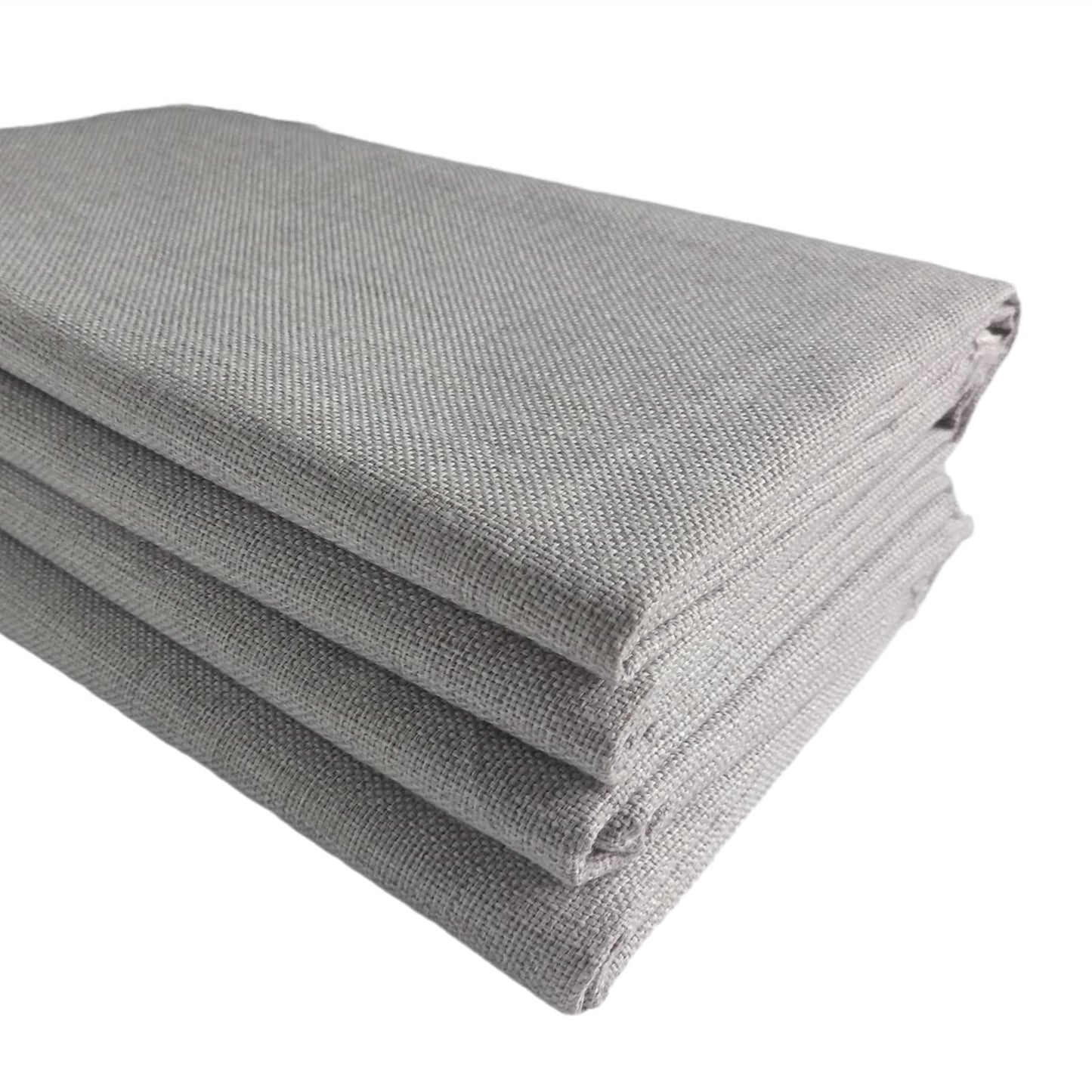 TinaKim Faux Linen Type Cloth Fabric for Sofa Chair Upholstery Material (Blue Gray, 3 Yard (57x 108 inch))