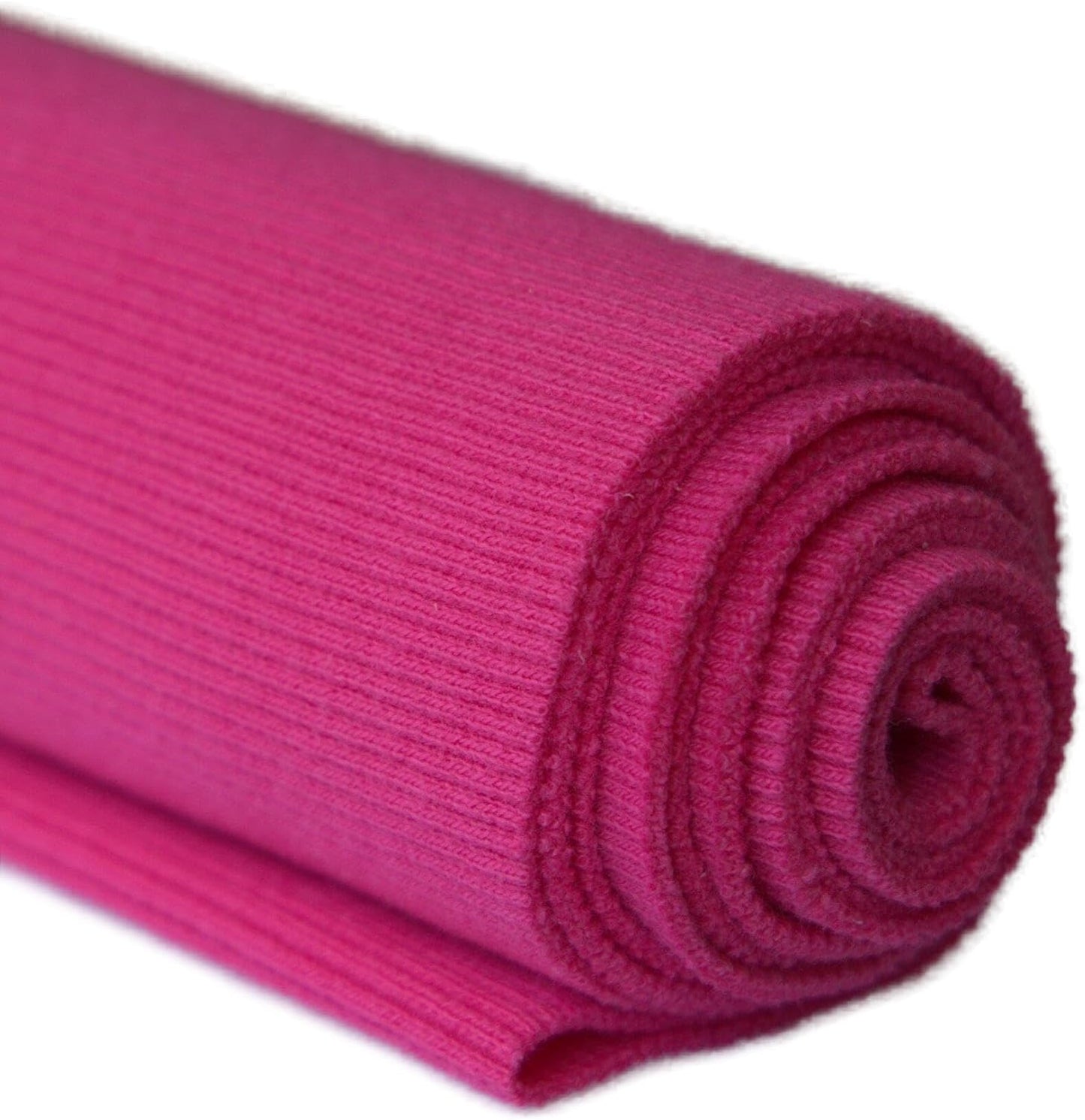 TinaKim Stretch Ribbing Fabric (95% Cotton 5% Spandex) | Eco-Friendly Dye, All-Purpose Knit for Cuffs, Waistbands, Hoodies & Sweatshirt Sewing | 105+ Colors, (43x20in)