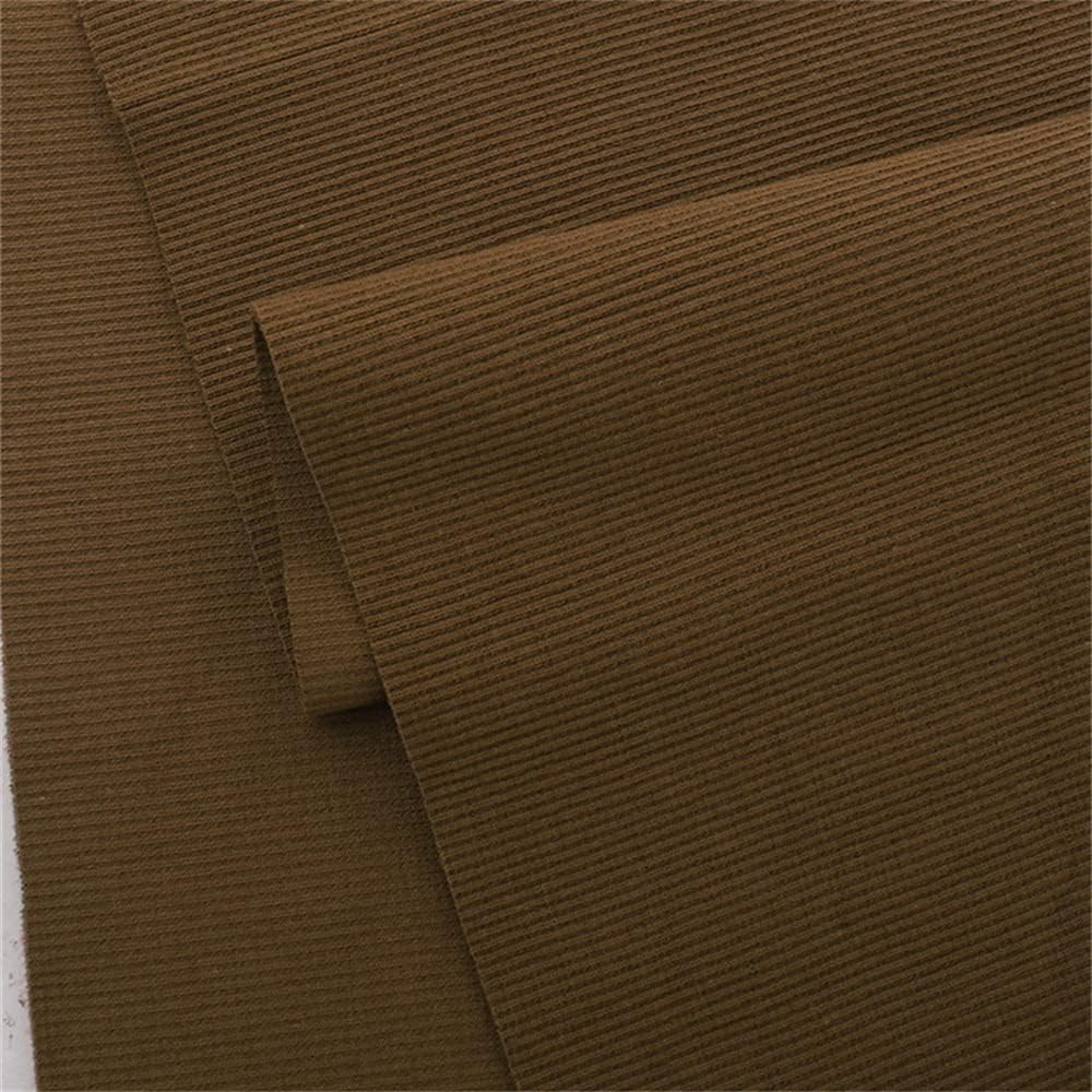 TinaKim Ribbed Ribbing Cotton Stretch Fabric For Waistbands Collar Cuffs Trim Material Clothes Sewing