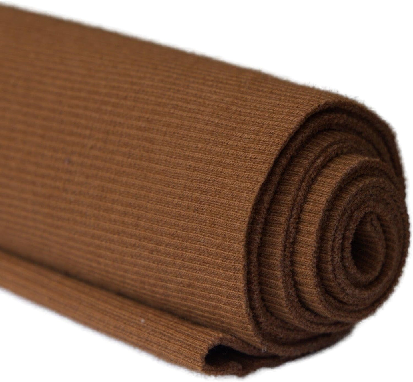 TinaKim Stretch Ribbing Fabric (95% Cotton 5% Spandex) | Eco-Friendly Dye, All-Purpose Knit for Cuffs, Waistbands, Hoodies & Sweatshirt Sewing | 105+ Colors, (43x8in)