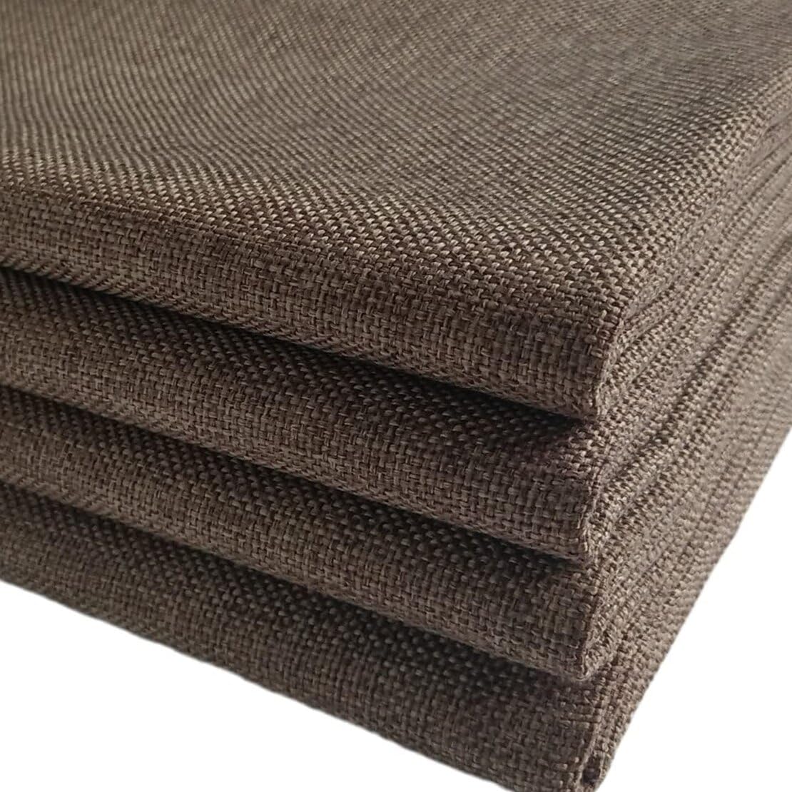 TinaKim Faux Linen Type Cloth Fabric for Sofa Chair Upholstery Material (Blue Gray, 3 Yard (57x 108 inch))