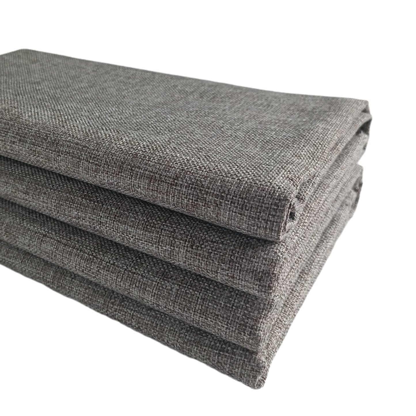 TinaKim Faux Linen Type Cloth Fabric for Sofa Chair Upholstery Material (Blue Gray, 3 Yard (57x 108 inch))